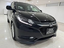Honda Vezel 1.5X A 2015 Black Pushstart Revcam